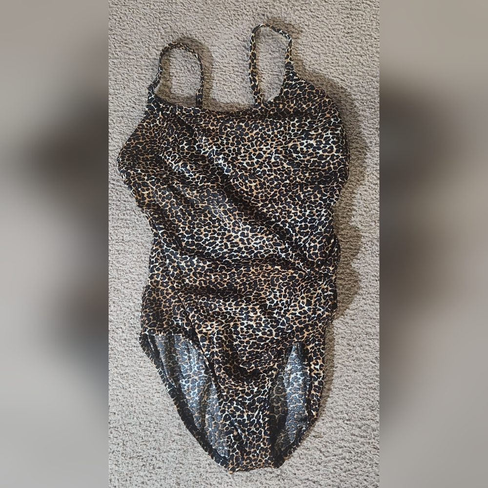 Womens Westbound Beach One Piece Swimsuit Size 14